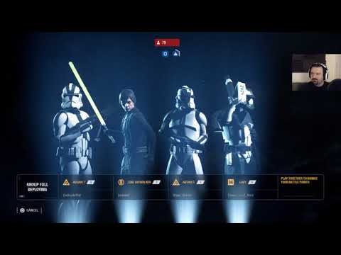 Star Wars Battlefront II Launch MP pt5 - Chaos on Kashyyk! Crazy Walker Fun