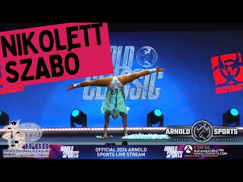 Arnold Sports Festival 2024  - Women's Fitness Finais - Coreografia Atleta 7 Nikolett Szabó