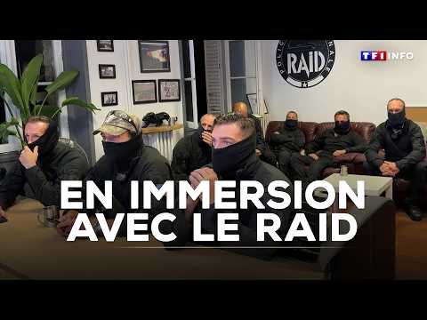Un quotidien à haut risque : immersion avec le RAID｜TF1 INFO