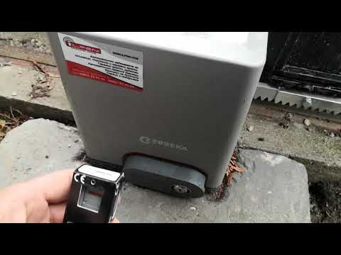 Как се програмира дистанционно на автоматика ERREKA CAT. Лесно.