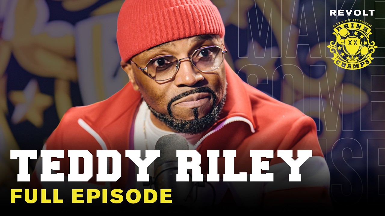 Teddy Riley On Secret MJ vs Prince Tape, Bobby Brown, Pharrell & Surviving K-Pop | Drink Champs