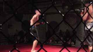 preview picture of video 'Fairchild Air Force Base Cage Fight 2013 Brooks VS Tiffany'