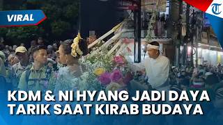 DEDI MULYADI & NI HYANG Jadi Daya Tarik saat Kirab Mahkota Binokasih Bogor, Warga Histeris
