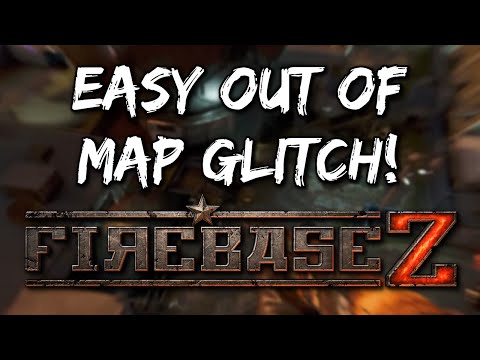 *EASIEST* Out Of Map Glitch Firebase Z | Cold War Zombies