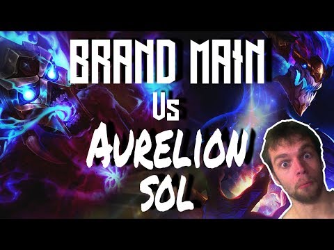 Brand Mid vs Aurelion sol - Road to Diamond