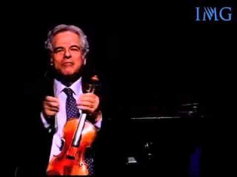 IMG Speakers Presents: Itzhak Perlman, World Renowned Violinist & Conductor