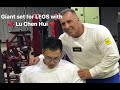 Giant set for LEGS with Lu Chen Hui in China