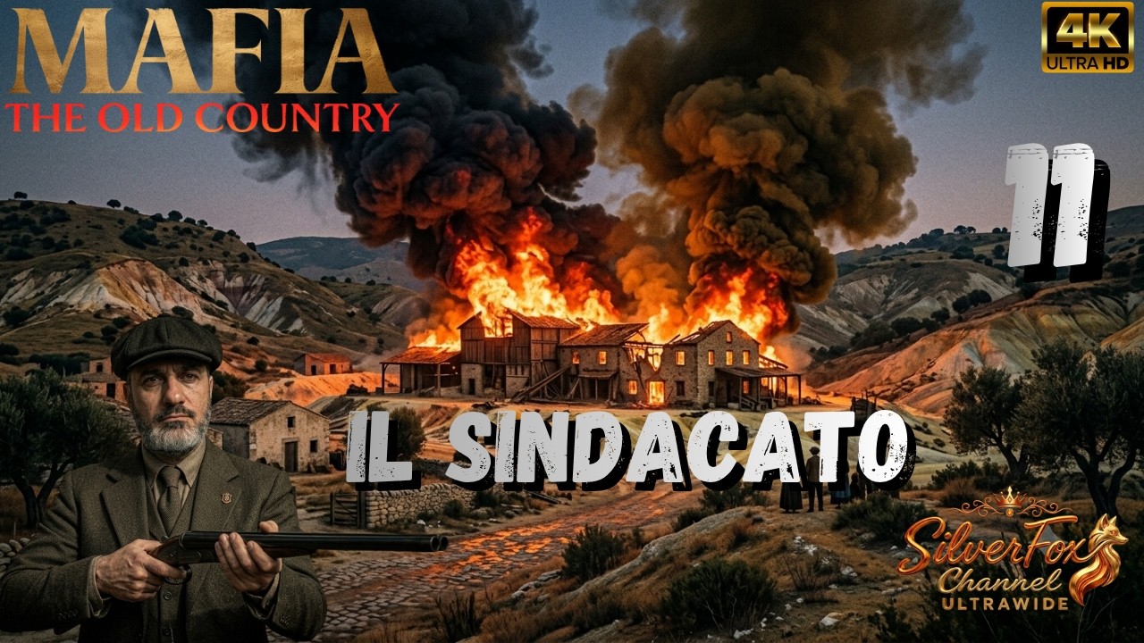 MAFIA THE OLD COUNTRY - 11 - IL SINDACATO - GAMEPLAY ITA - PC - PS5 - ULTRAWIDE - 21:9 - 4K