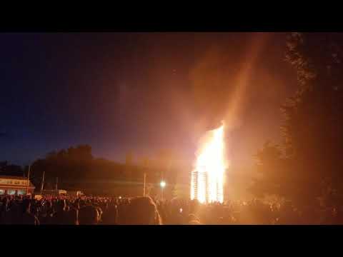 Bonfire on the Plains in Kingston, NH 2019