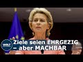 REDE VOR EU KOMMISSION Ursula Von Der Leyen Malt Ihr Bild Der Zukünftigen EU