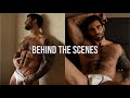 Italian Male Model Underwear Photoshoot | Behind The Scenes