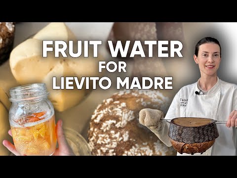 Fruit Yeast Water for Levain (Italian Starter)