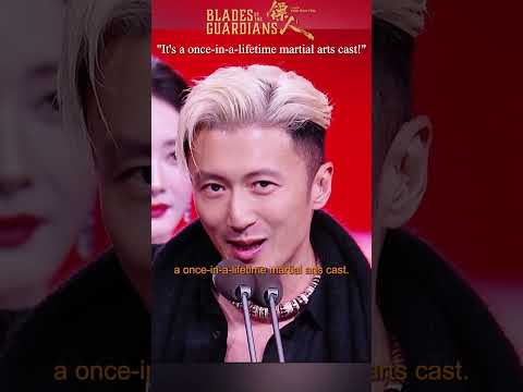 Nicholas Tse: It's a once in a lifetime martial arts cast!