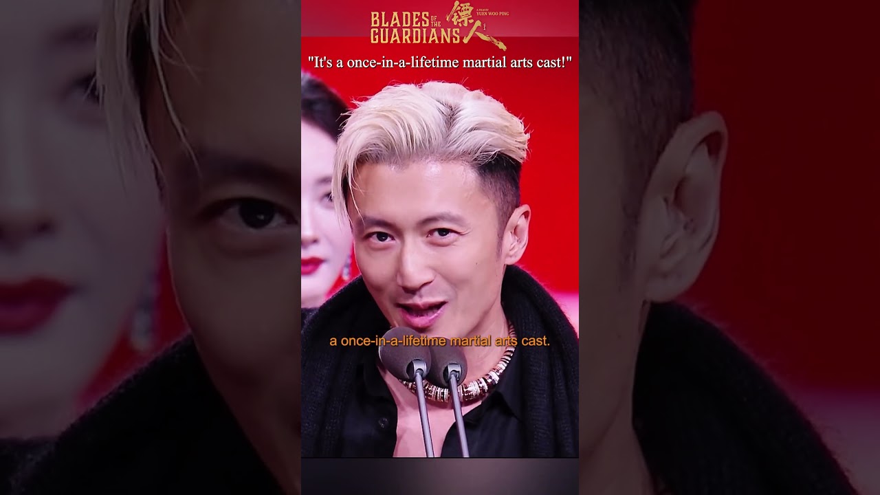 Nicholas Tse: It's a once in a lifetime martial arts cast!