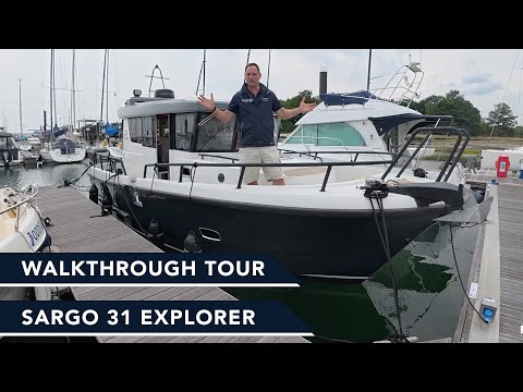 Sargo 31 Walkthrough Tour - The boat with all the toys! So many upgrades this is not to be missed!