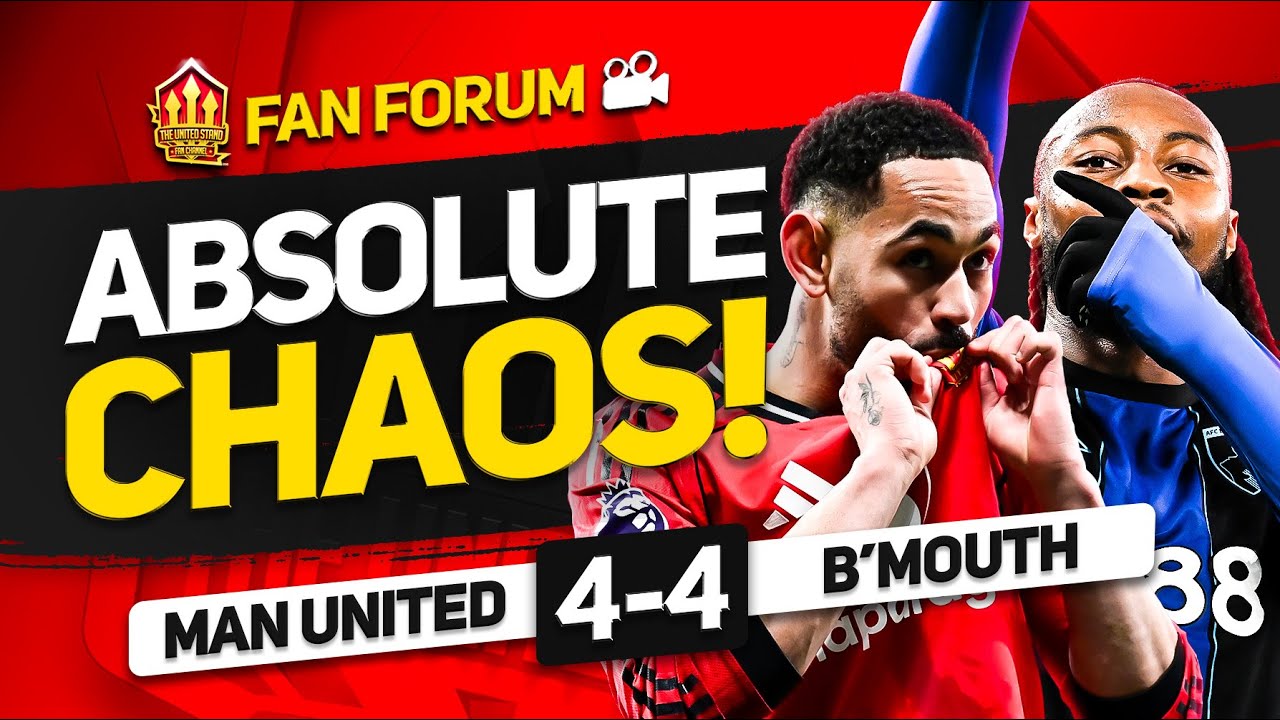 INCREDIBLE Cunha! Bottled Top Four AGAIN? Man United 4-4 Bournemouth Fan Forum
