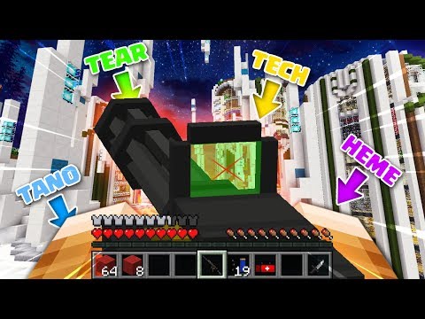 LA MIA PRIMA SFIDA DI NOTTE! - Minecraft ITA - FORTCRAFT w/ Tech Tear Tano Heme