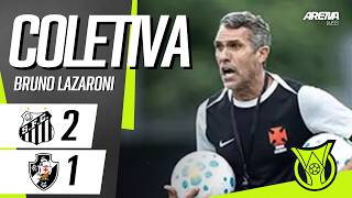 COLETIVA BRUNO LAZARONI | AO VIVO | Santos x Vasco - Brasileirão 2026