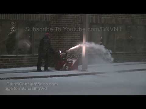 Poughkeepsie, NY Winter Storm Overnight - 1/19/2019