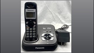 Download lagu Panasonic KX-TG9331T  Dect 6.0 Talking ID Caller Cradle W/ Phone KX-TGA931T mp3
