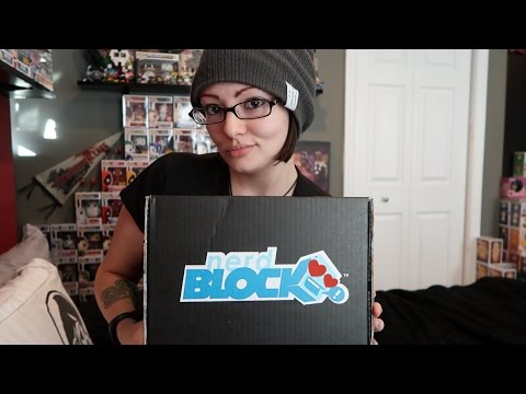 Nerd Block Unboxing - February 2017 [TIME TRAVEL]