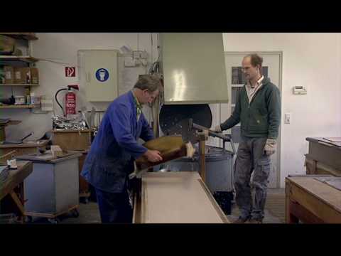 Pipe making and metal casting at the Ahrend organ workshop