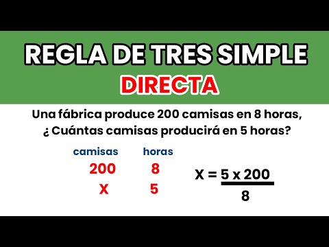 Resolución fácil de Regla de Tres Simple: ¡Aprende en minutos!