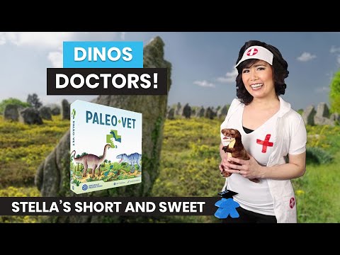 PaleoVet Board Game - Stella's Short and Sweet. A Kickstarter Preview