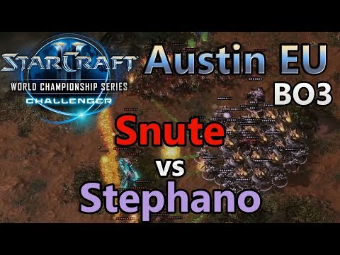 EU Open Qualifier #1 - Snute (Z) vs Stephano (Z) - WCS Austin Challenger