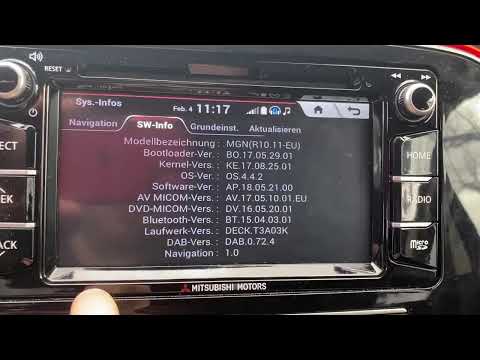 Mitsubishi MGN Radio Engineering Mode