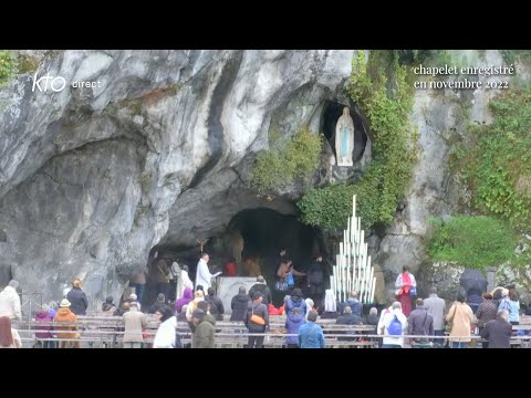 Chapelet du 17 décembre 2024 à Lourdes