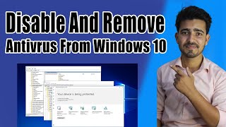 How to Disable and Remove Antivirus on Windows 10/10.1/11 UPDATED | Turn Off Antivirus permanently