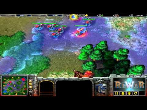 TC.wfz (UD) vs DK.Lyn (ORC) - WarCraft 3 gameplay - RN254