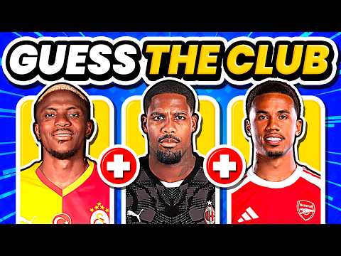 Guess THE CLUB by The 3 PLAYERS! | FOOTBALL QUIZ TRIVIA 2026