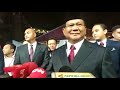Prabowo-Sandi tiba di venue Prabowo-Sandi tiba di venue