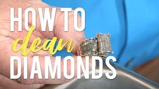 White Lab-Grown Diamond Rhodium Over Sterling Silver Cluster Ring 0.15ctw Related Video Thumbnail