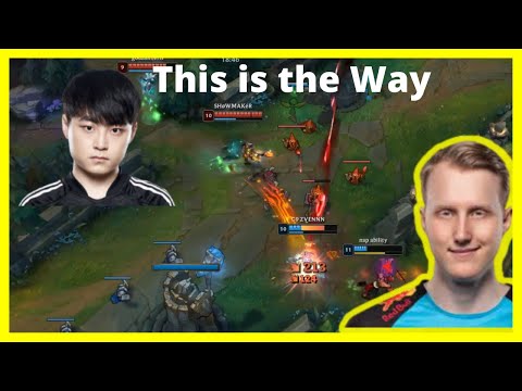 Showmaker showing C9 Zven the way