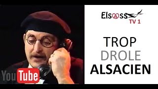 Sketch DROLE Alsacien | Sketch auf elsässerdeutsch | Albert Schlitzmann - D'Hiehner - ELSASS TV1