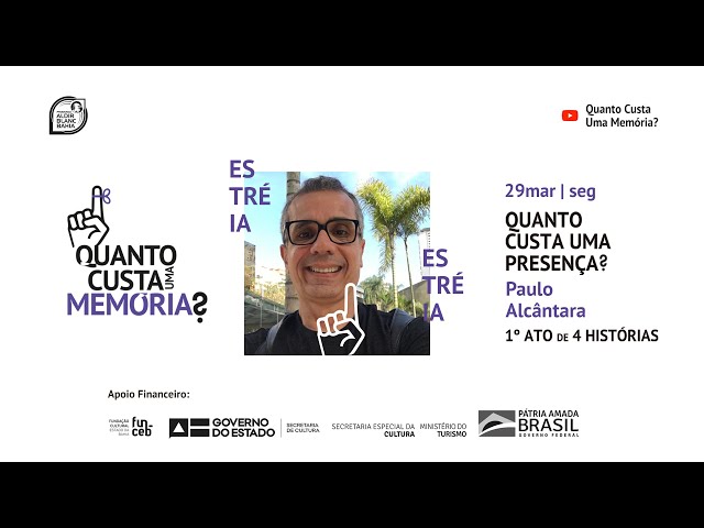 QUANTO CUSTA UMA PRESENÇA? | EP1 PAULO ALCANTARA