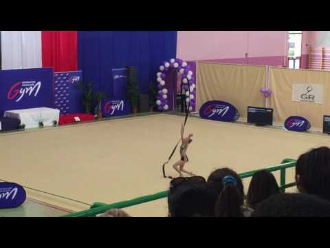 Championnat de France Elite junior 2017 - Ilona Auvaro ruban