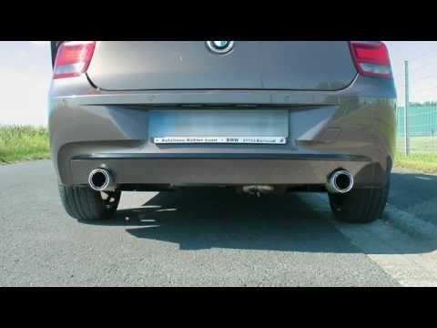 BMW 118i F20 Remus Street Race 84mm Duplex Exhaust Sound & Drive