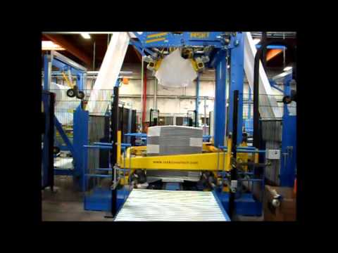 Corrugate box stretch hooder machine - MSK