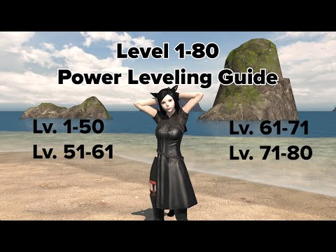 Level 1-80 Alt Job Powerleveling Guide for Patch 5.5+