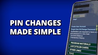 How To Change Your EBT Pin Number