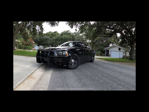 Installing full push bar 2013 Charger pursuit