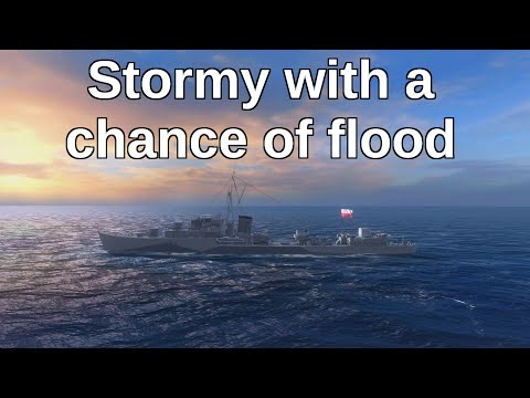 World of Warships Blitz - Polish destroyer "Orkan" review