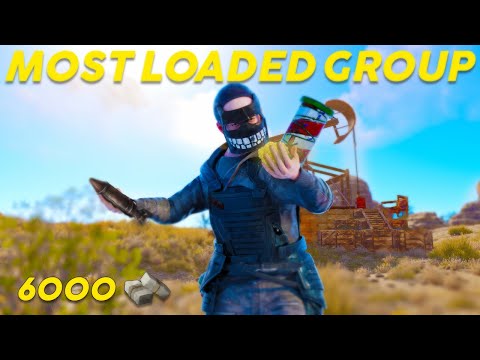 We Used Sulfur Quarry To Become The Most LOADED GROUP  - Vanilla Rust