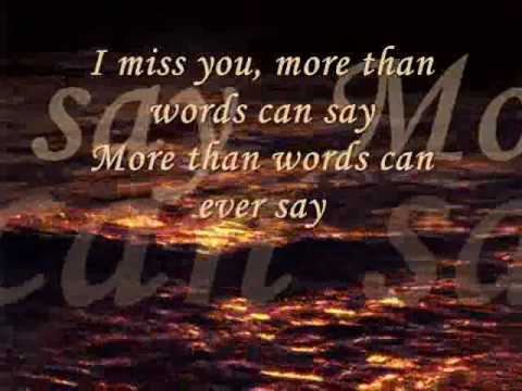 I Miss You * Haddaway * with lyrics