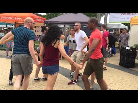 DanceInTime at the Columbia Heights Market 6.15