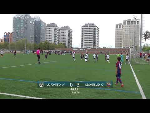 Jornada 1. UD Fonteta "A" 0 - 4 Levante UD "C" (Pablo)